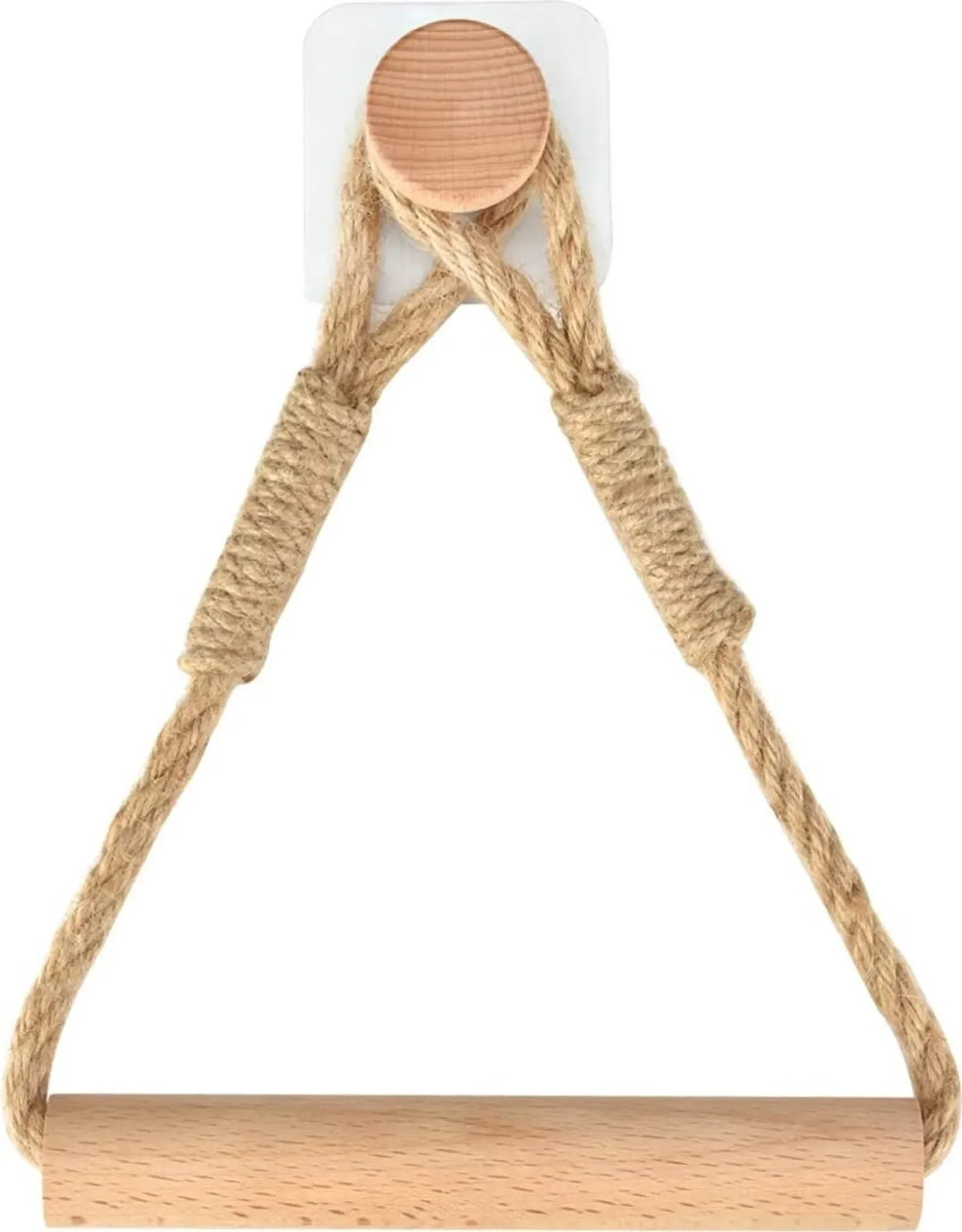 Mmgoqqt – Toilettenpapierhalter im Vintage-Hanfseil-Design