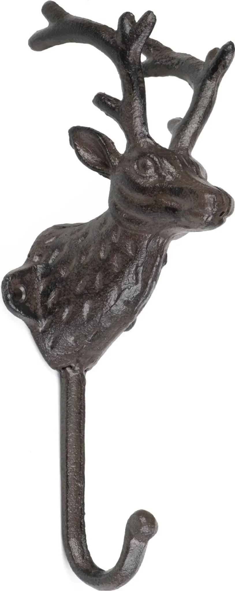 Moritz – Wandhaken „Hirsch“ aus Gusseisen, 22 cm