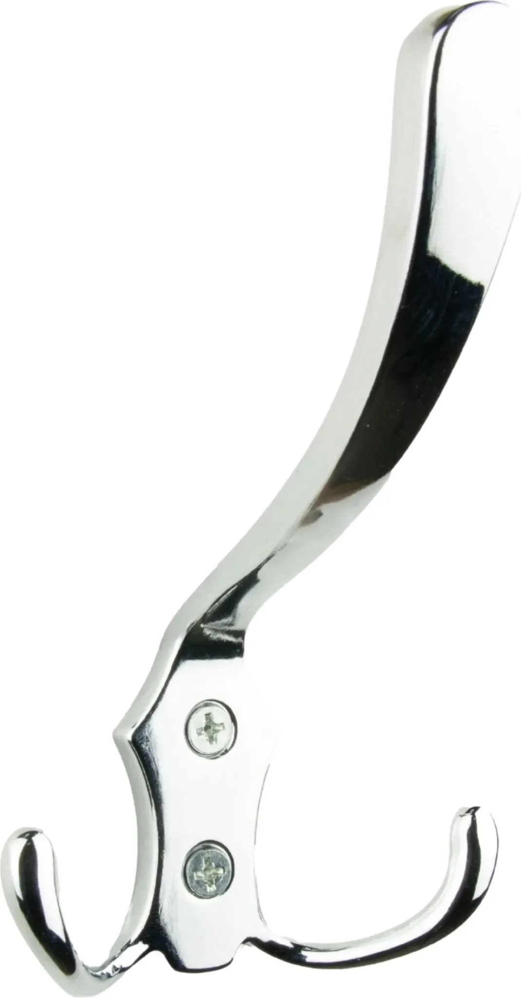 B & B – Wandhaken mit 3 Aufhängern, Silber Chrom