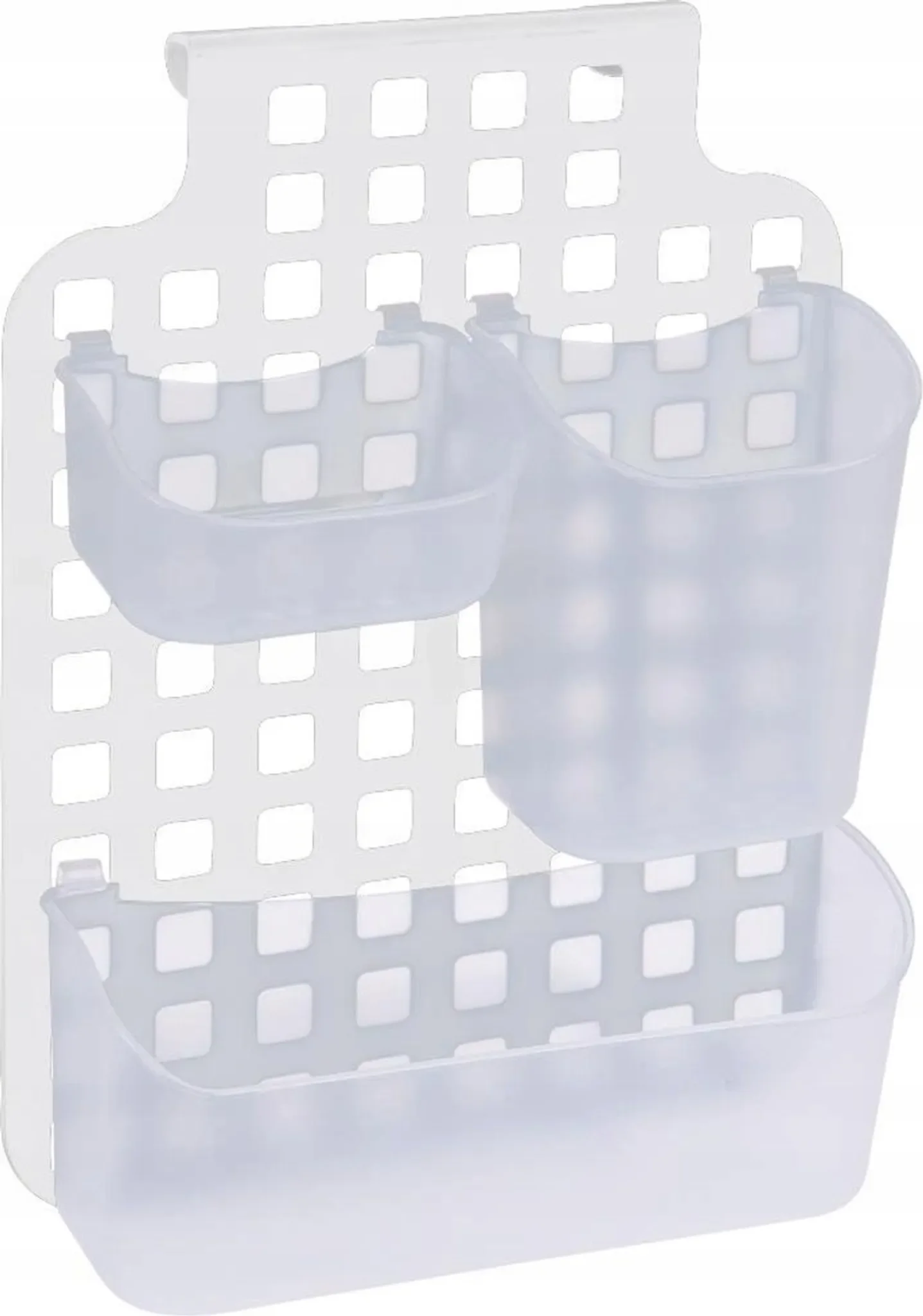 Bathroom Solutions – Badezimmer-Organizer mit 3 Körben, Polypropylen