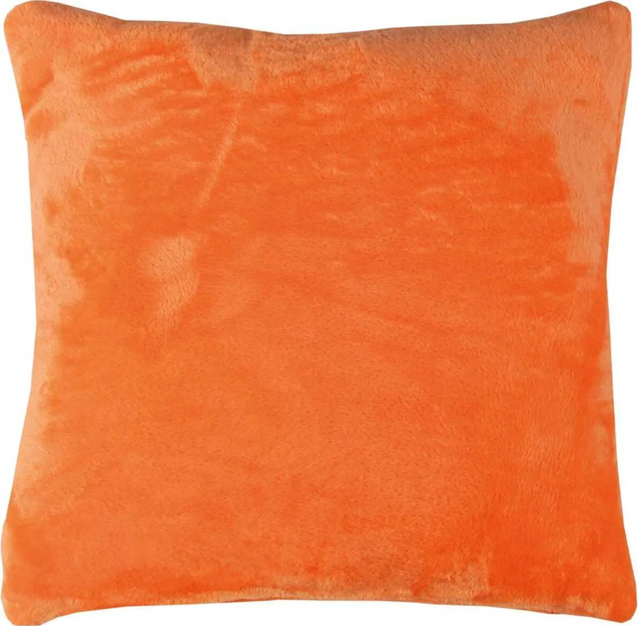 Bestlivings Kissenhülle „Celina“ 40×40 cm – Orange, Kuschelweich