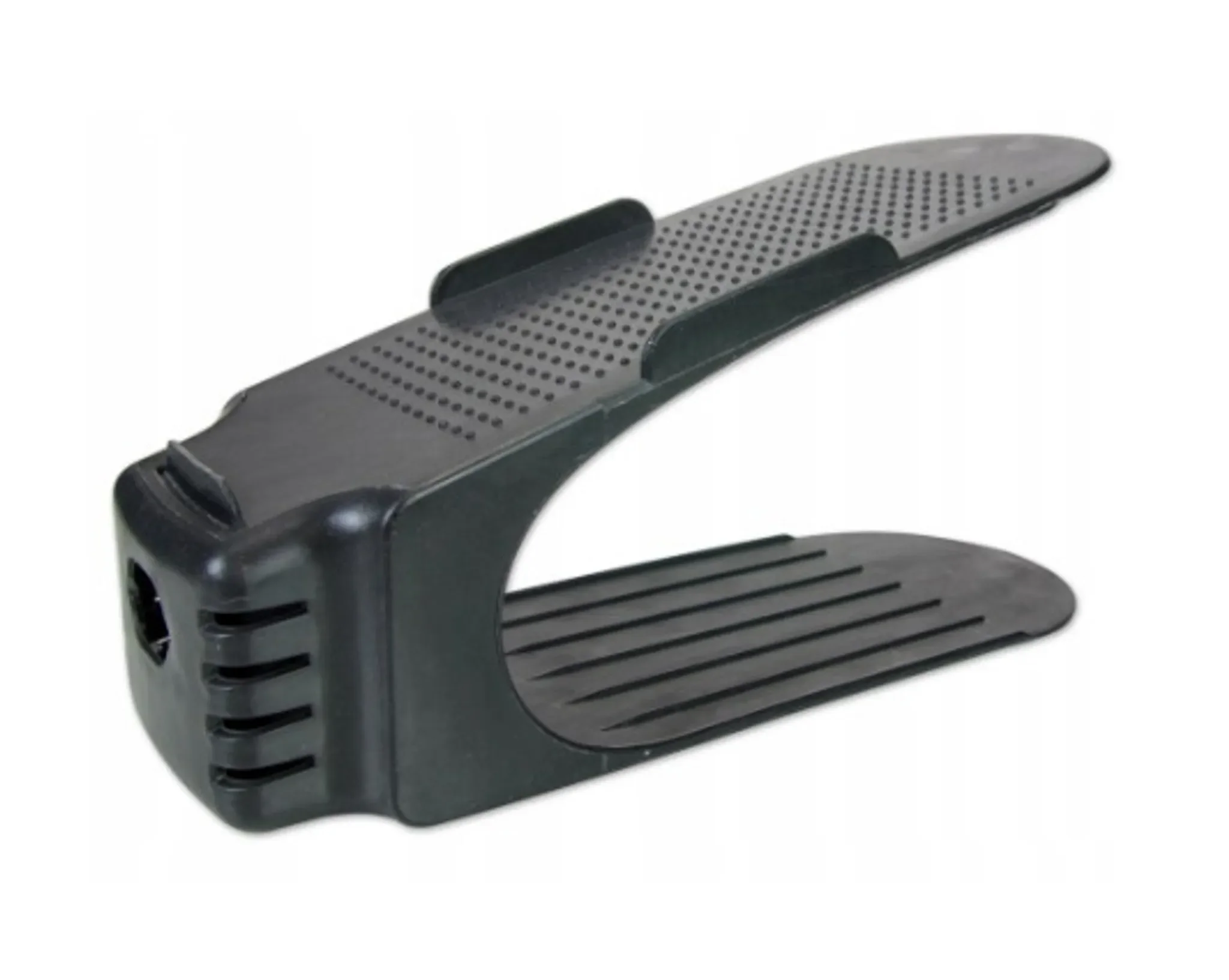 MARTOM Schuhhalter-Organizer – platzsparendes Schuhregal, schwarz