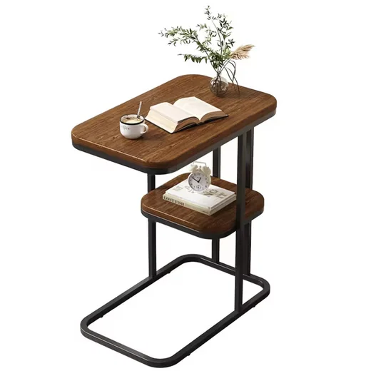 SURFOU C-Form Beistelltisch Couchtisch
