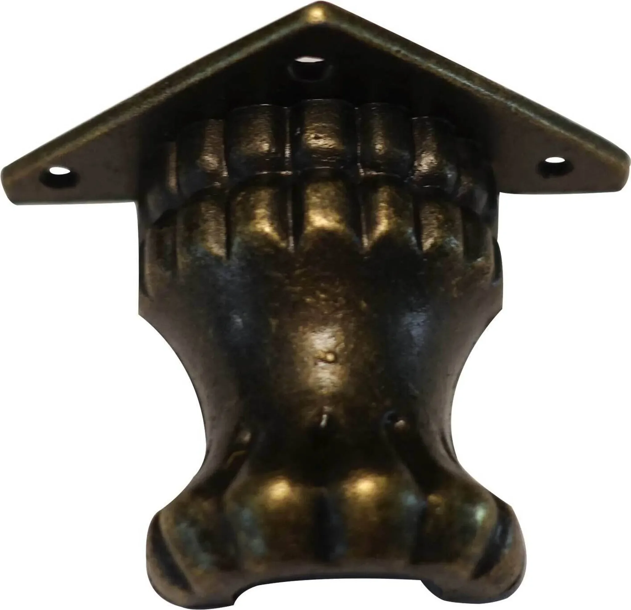 maDDma Deko-Möbelfüße – Antik-Bronze, Set 8 Stk., 40 × 29 mm