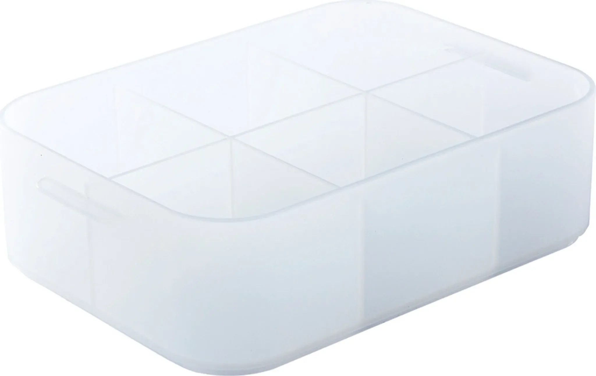 Rotho Aufgliederungsbox „PURE“ – DIN A6, mit Unterteilung